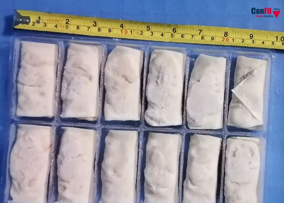 충전기를 계산하여 냉동 식품 스프링롤을 위한 기계 멀티헤드 가중기를 심사숙고하는 멀티헤드