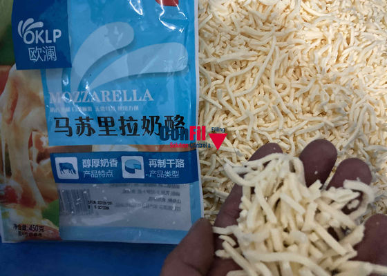 1000 그램 입자상 치즈 자동 멀티헤드 가중기 10 머리 2.5Liter