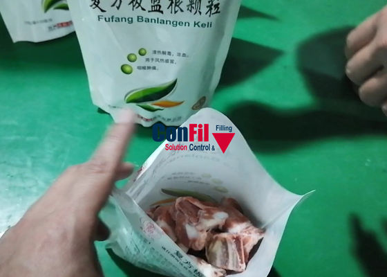 동결된 입방체 갈비 자동 평량과 충전기 3500 그램