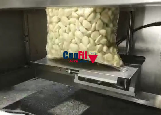 갈릭 5KG 10KG VFFS 패킹 라인을 위한 곤포기를 심사숙고하는 14대 머리 자동차