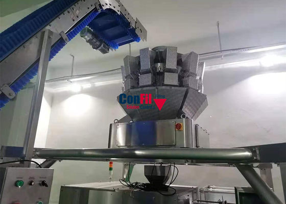 500 KG 800 그램 다중 머리 파우치 포장기 11Head